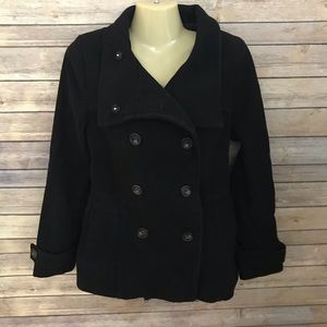 H&M black coat
